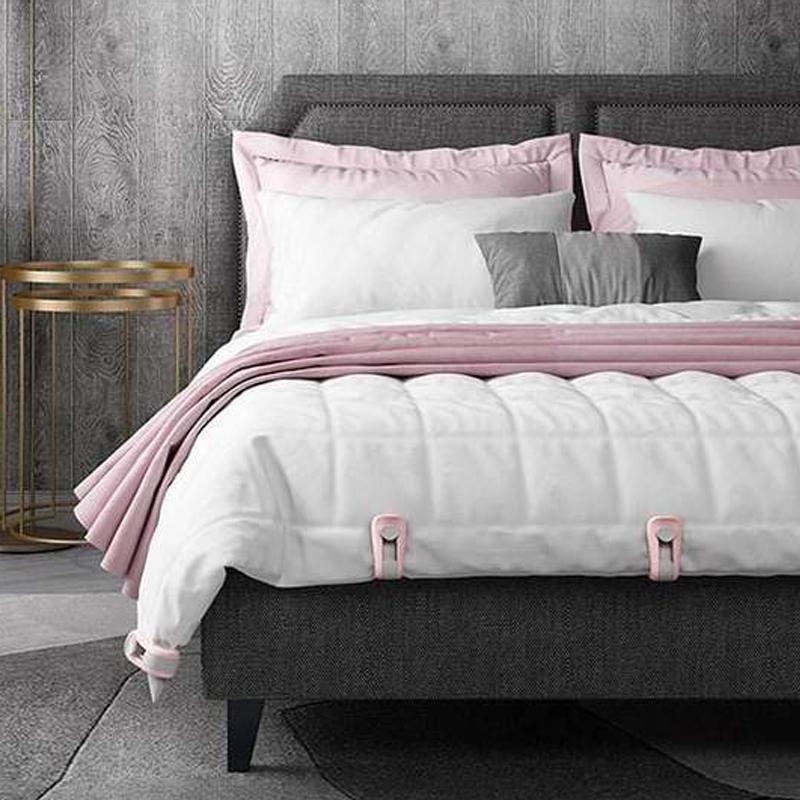 Non-slip clips for duvet - Safety and comfort (x6)