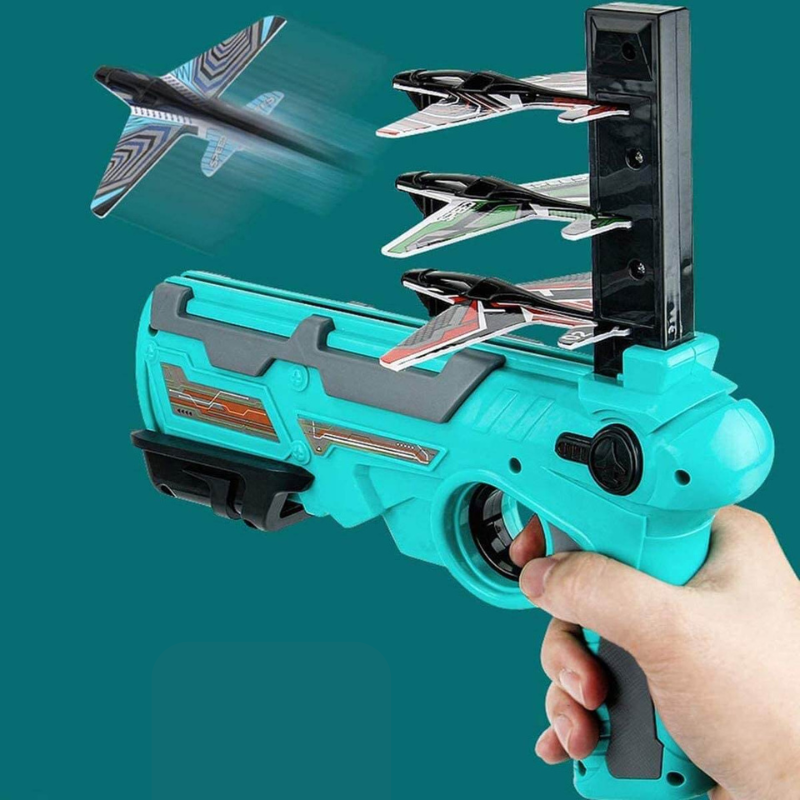 Sky Launcher : Interactief speelgoed om vliegtuigen in de open lucht te lanceren!