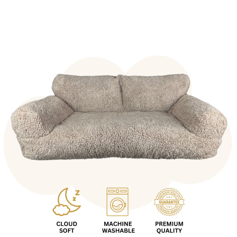 Uspokajająca sofa dla zwierząt - Komfort i spokój zapewnione