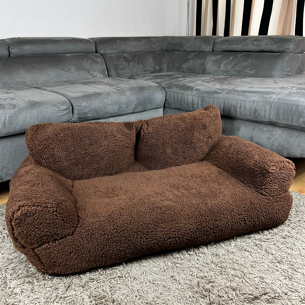 Uspokajająca sofa dla zwierząt - Komfort i spokój zapewnione