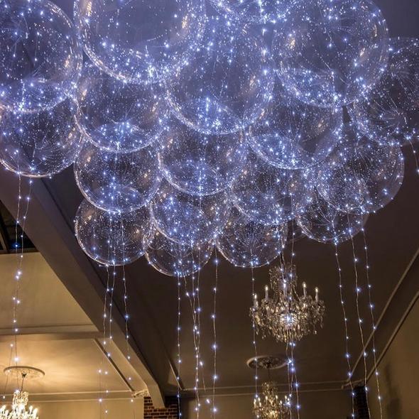 Globos LED reutilizables para iluminar tus fiestas (X10)