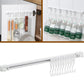 Multi-functional sliding hook: Easily organize your space