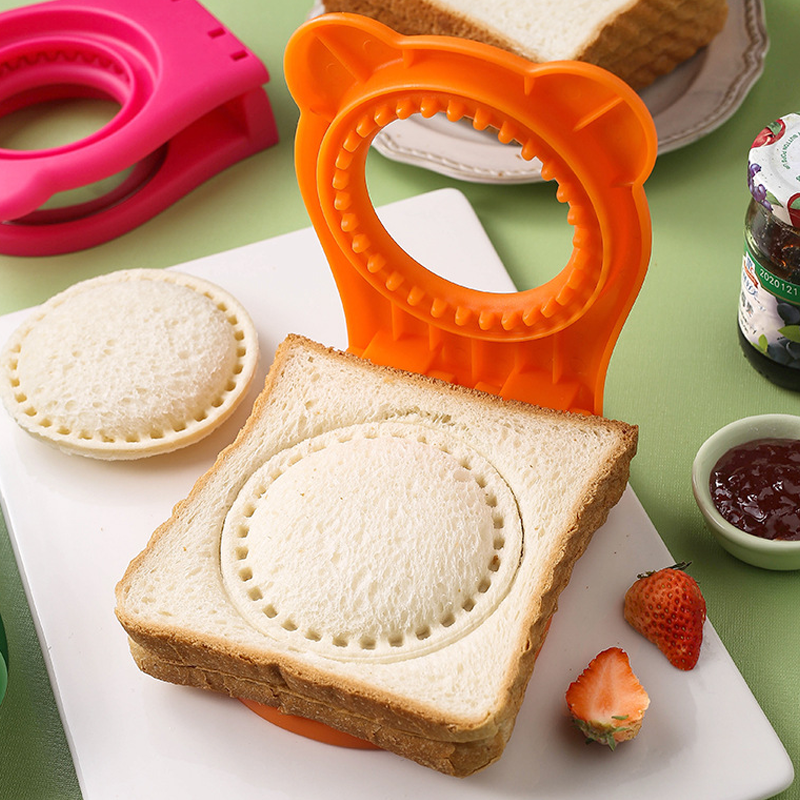 Fun, easy-to-make shaped sandwiches 