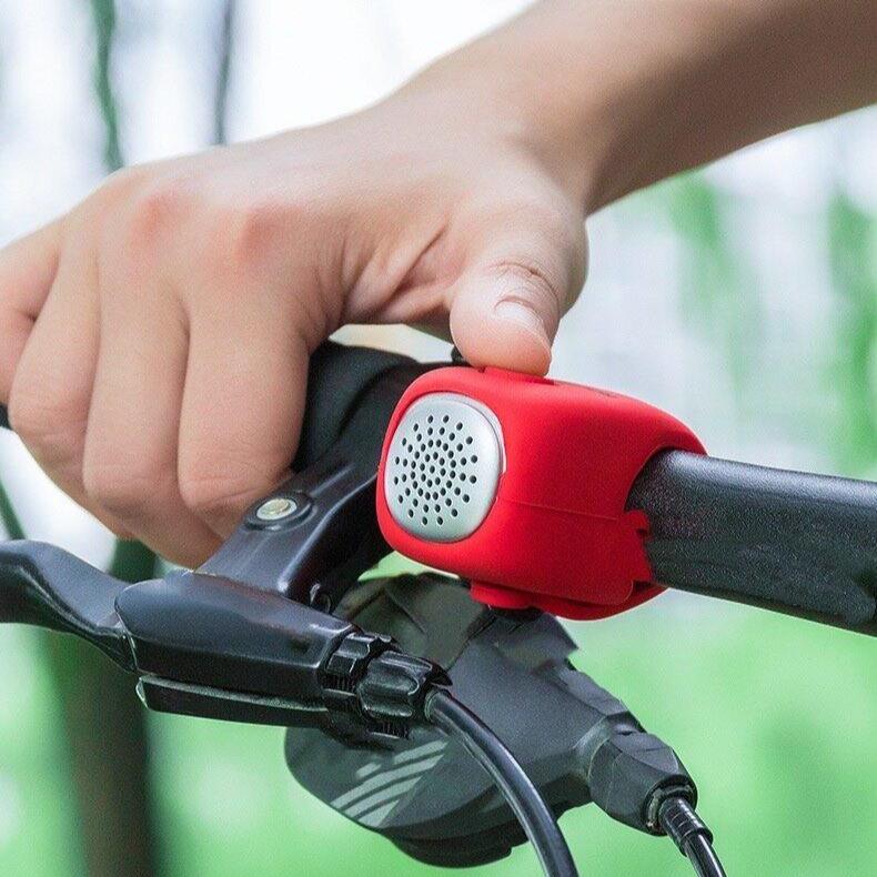 Ultrapowerful and secure bicycle horn 