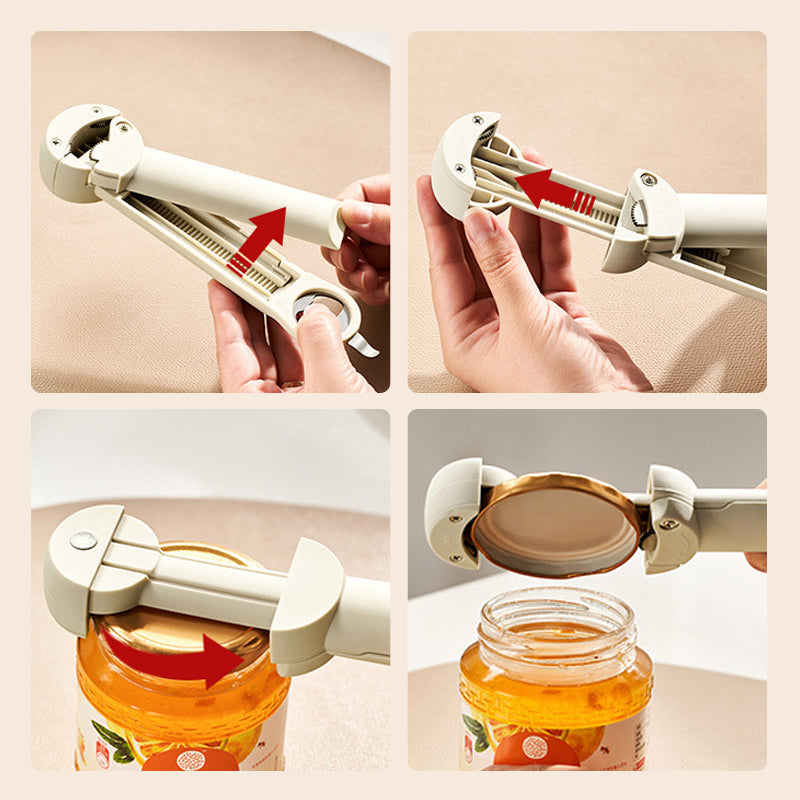 5-in-1 multifunctional can opener: guaranteed effectiveness 