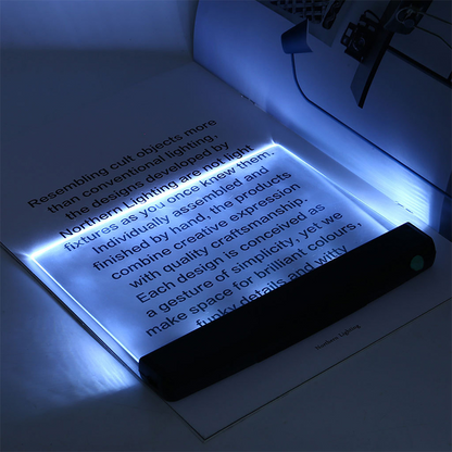 Lampada LED portatile per tablet, libro, lettura e luce notturna