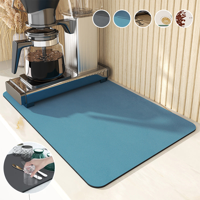 Drainage Mat: Quick Absorption and Clean Kitchen 